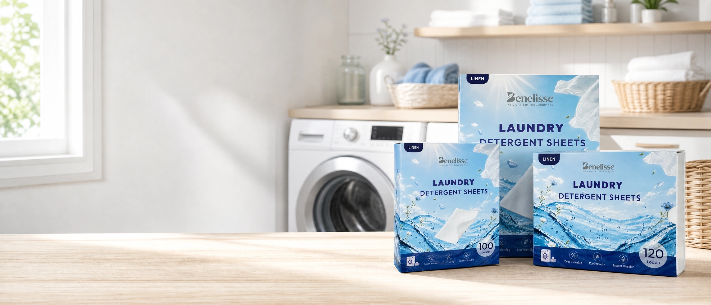 Laundry product visual