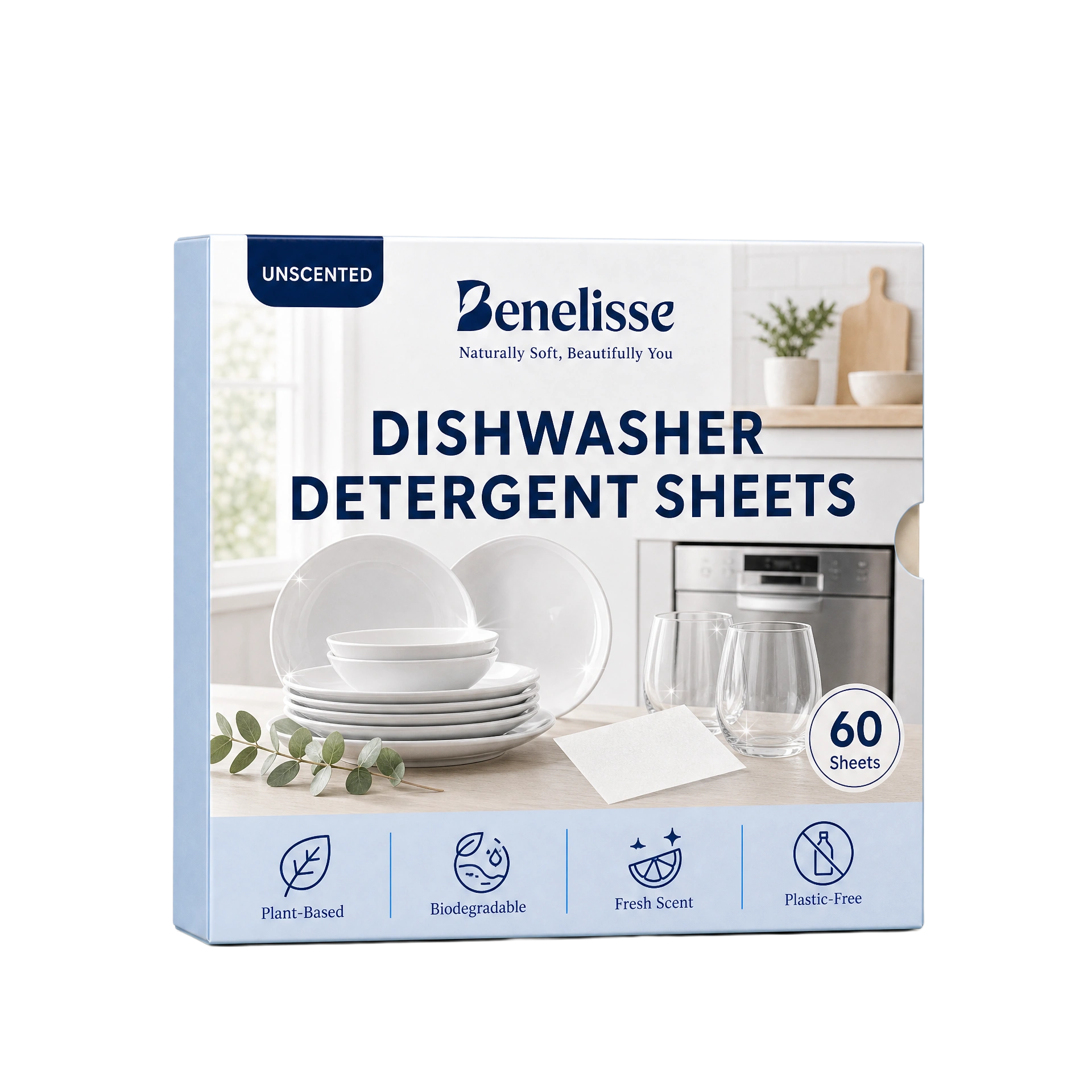 Dishwasher Detergent Sheets( Fresh )